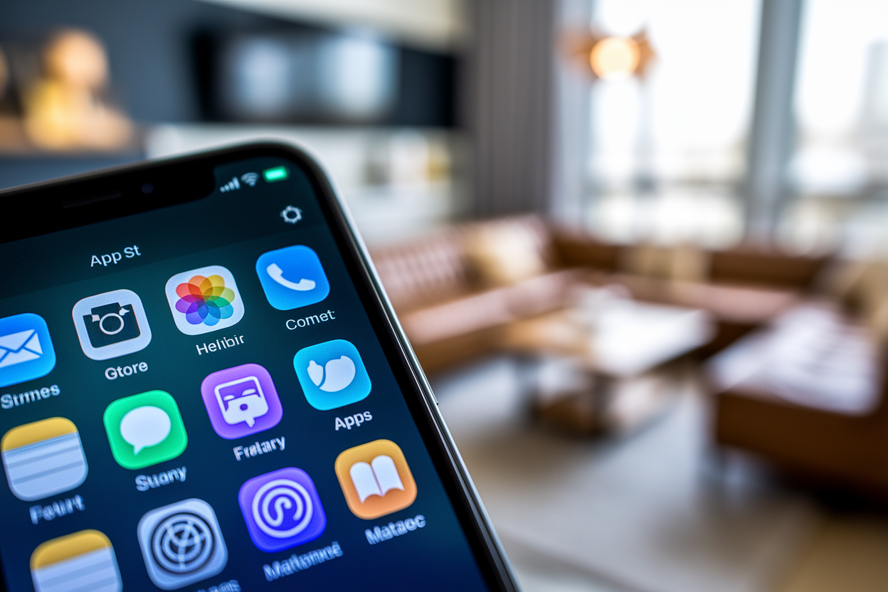 smartphone-ecran-appstore-salon-flou