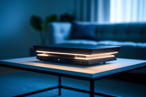 console-futuriste-led-table-minimaliste